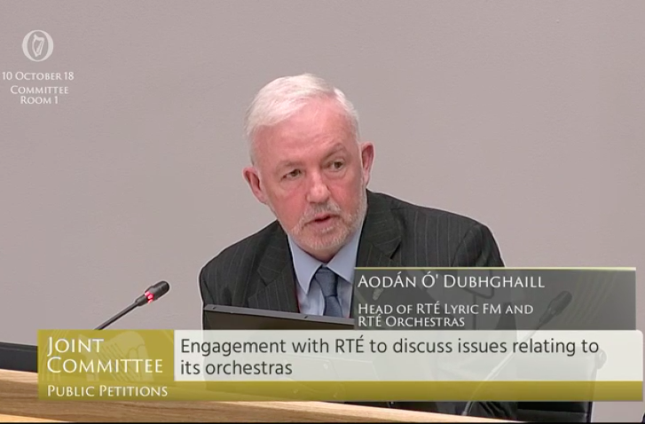‘From Mise Éire to Jenny Greene’ – Oireachtas Committee Discusses Future of RTÉ Orchestras