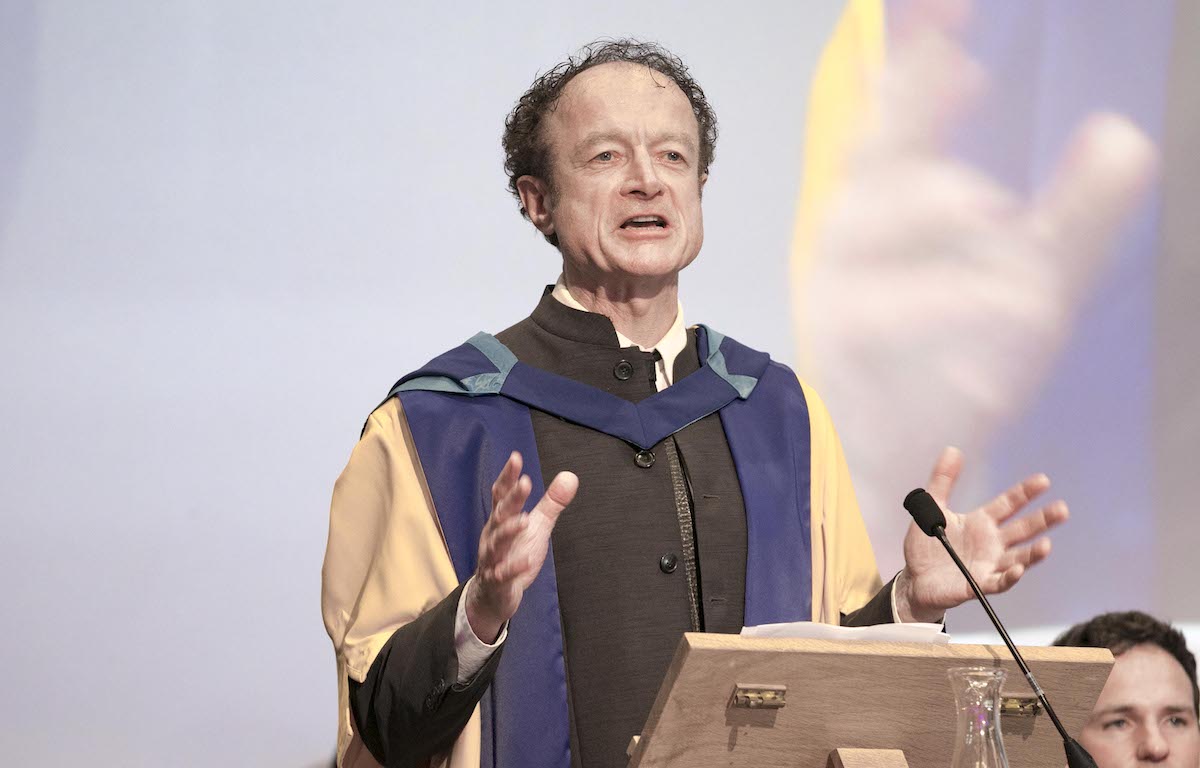 Hot Press Editor Niall Stokes Awarded Honorary Doctorate Hot Press Editor Niall Stokes Awarded Honorary Doctorate