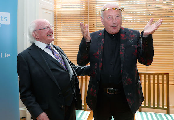 ‘Composing makes me happy… that’s why I do it so much’: Roger Doyle Honoured by President Higgins