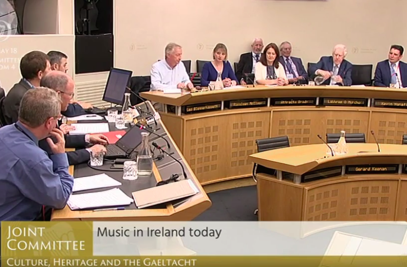 Calls for National Music Policy at Oireachtas Meeting