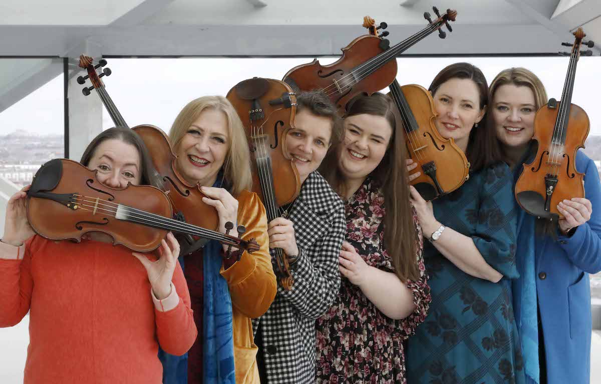 Sí Fiddlers, Frankie Gavin, Navá, Doireann Ní Ghlacáin and Moxie for TradFest Temple Bar 2023