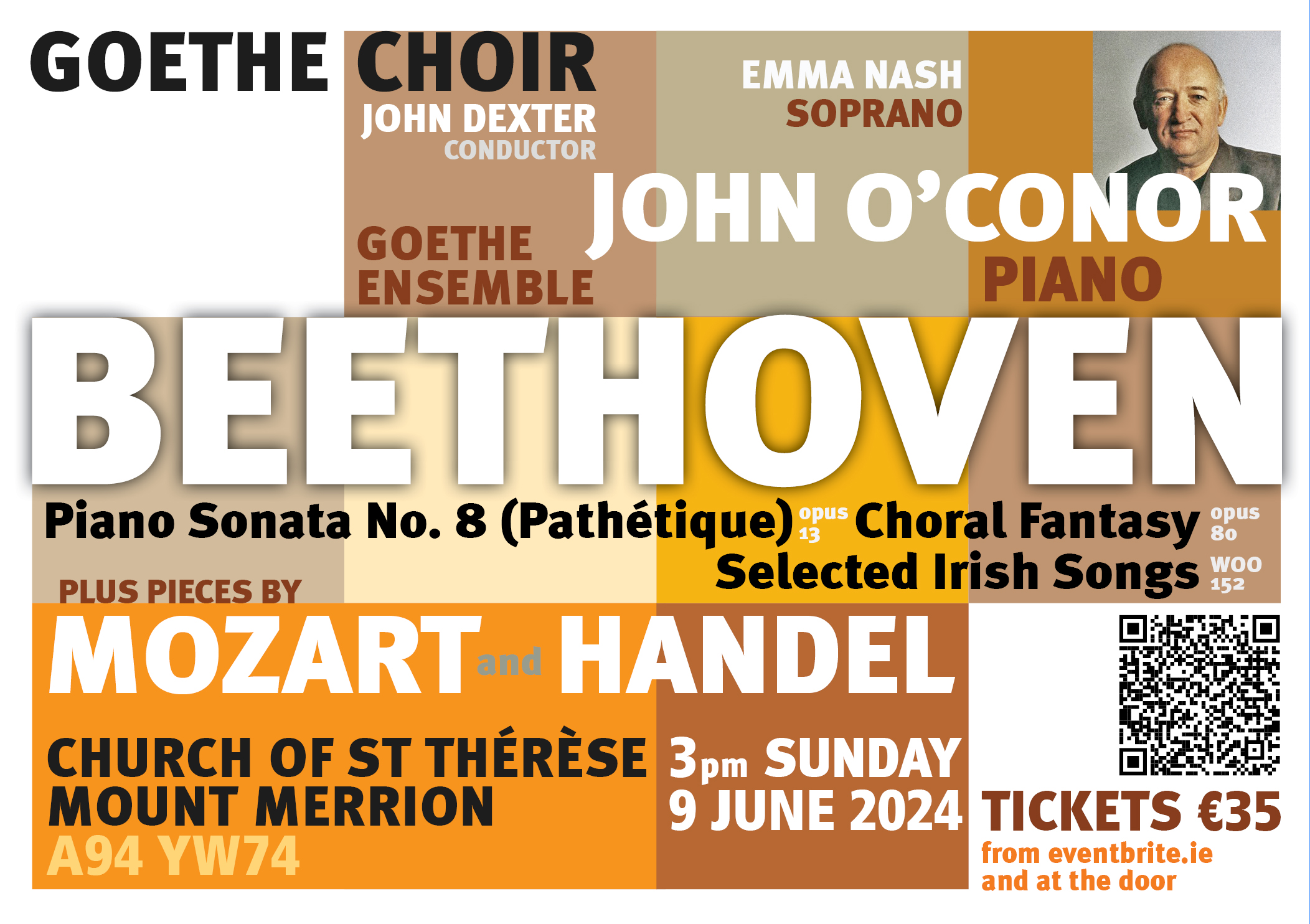 BEETHOVEN’S CHORAL FANTASY WITH PIANIST JOHN O’CONOR AND GOETHE CHOIR