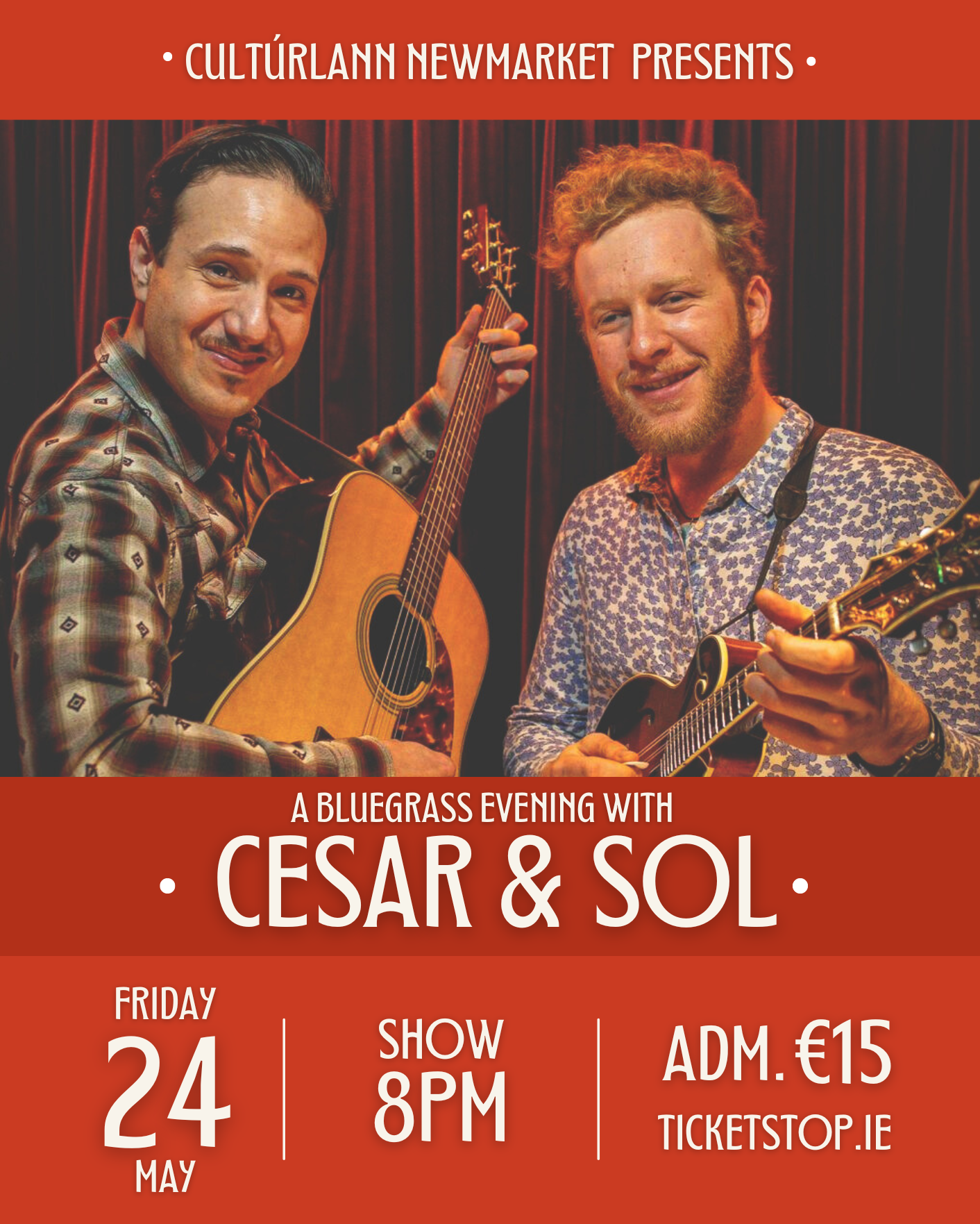 A Bluegrass Evening with Cesar &amp; Sol