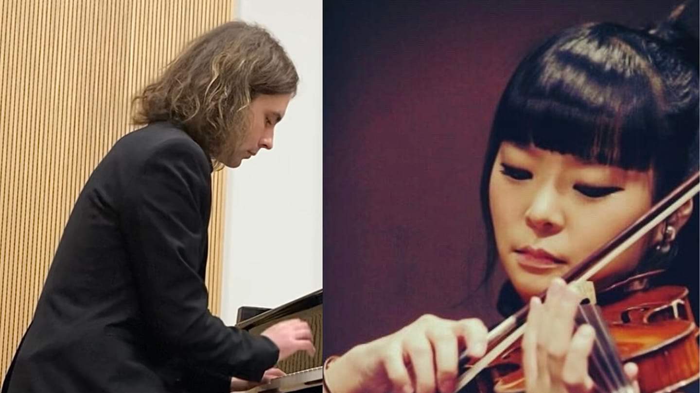 JiSun Min and Adam Collins - violin and piano