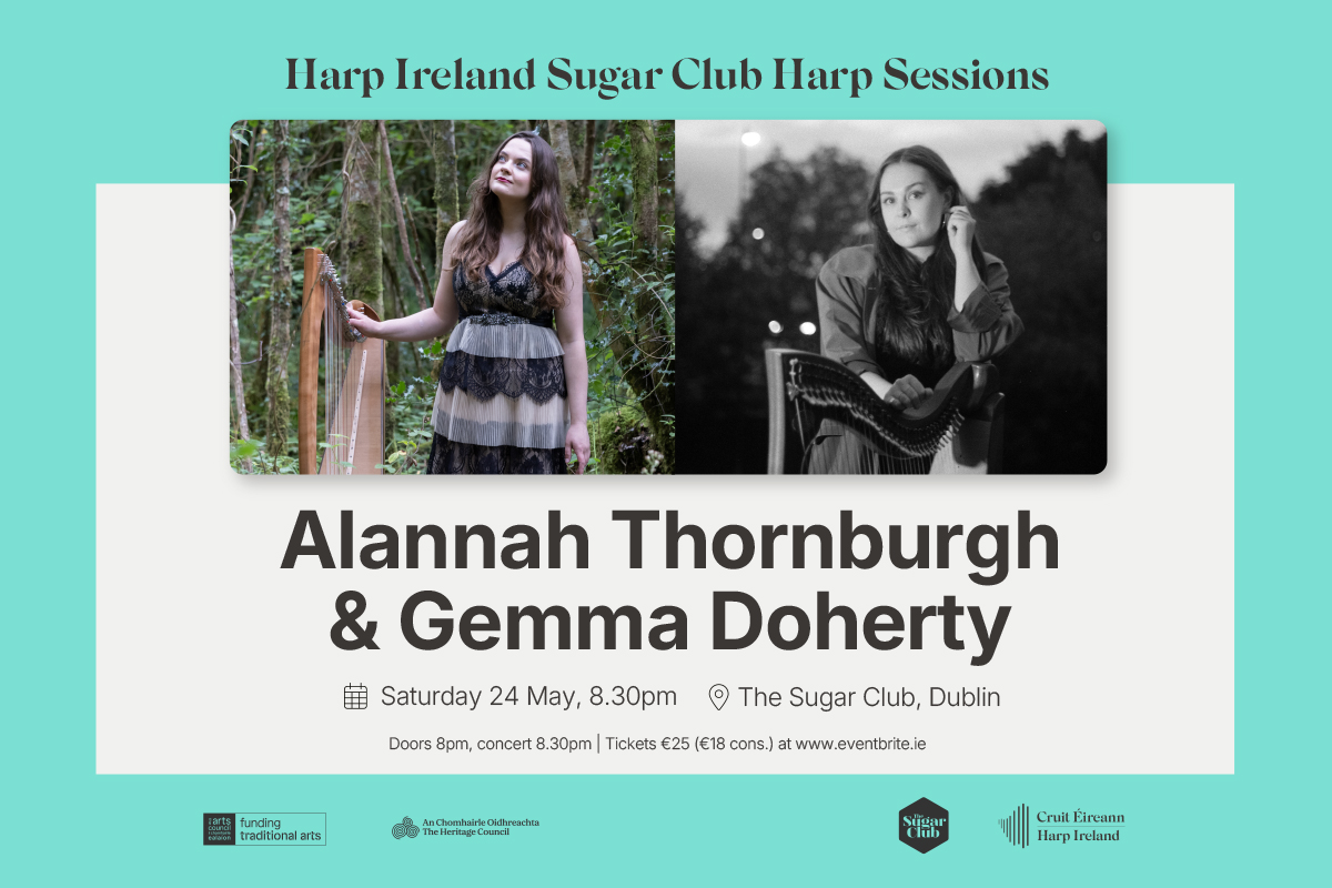 Sugar Club Harp Sessions with Alannah Thornburgh &amp; Gemma Doherty