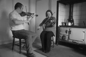 Tara Connaghan and Derek McGinley at Steeple Sessions