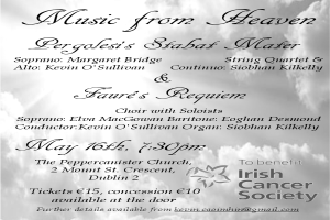 Music from Heaven in aid of Irish Cancer Society