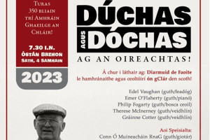 Dúchas is Dóchas: AMHRÁIN GHAEILGE AN CHLÁIR ag an Oireachtas