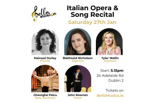Bella Musica: Italian Opera Recital in Dublin 2