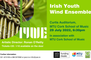 Irish Youth Wind Ensemble in association with MTU Cork School of Music