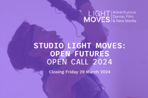 Studio Light Moves - Open Futures 2024 Open Call