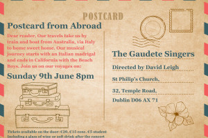 The Gaudete Singers - Postcard from Abroad