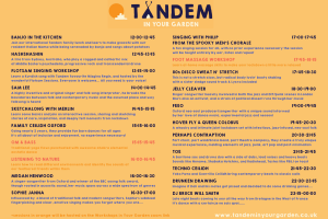 Tandem in Your Garden - Free Online Music Festival