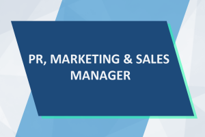 PR, Marketing &amp; Sales Manager