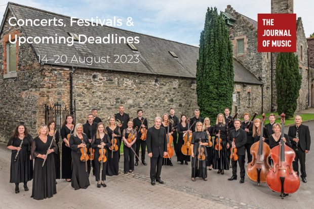 Concerts, Festivals &amp; Upcoming Deadlines (14–20 August 2023)