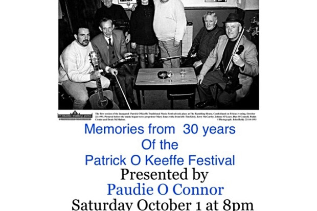 Handed Down Sliabh Luachra Series presents Memories from 30 years of the Patrick O Keeffe Festival 