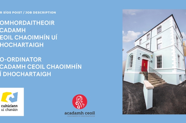 Coordinator Acadamh Ceoil Chaoimhín Uí Dhochartaigh