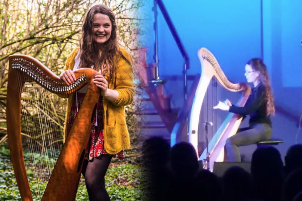 International Festival for Irish Harps : Rising Harp Stars Alannah Thornburg and Mary Horgan