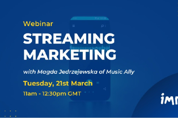 IMRO Webinar | Streaming Marketing with Magda Jedrzejewska