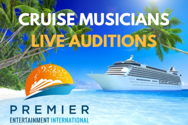 Live Auditions for International Cruise Line