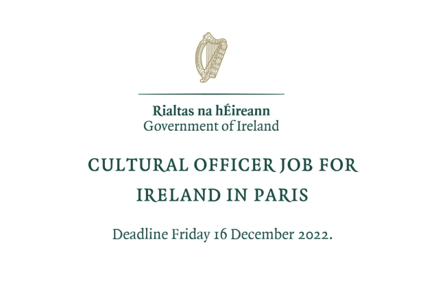 Cultural Officer for Ireland in Paris