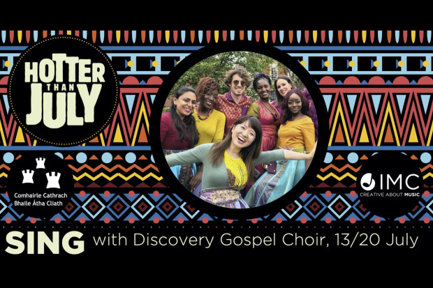 Sing with Discovery Gospel Choir at Hotter than July online! 