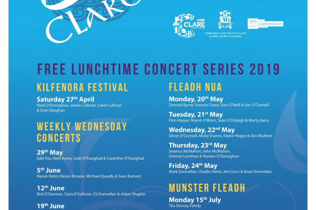 Riches of Clare Concert - as part of The Munster Fleadh