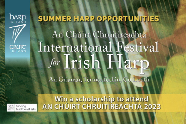 Harp Ireland Scholarships for Harp Festival 2023