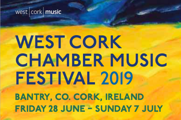 Laura van der Heijden and Finghin Collins @ West Cork Chamber Music Festival 2019